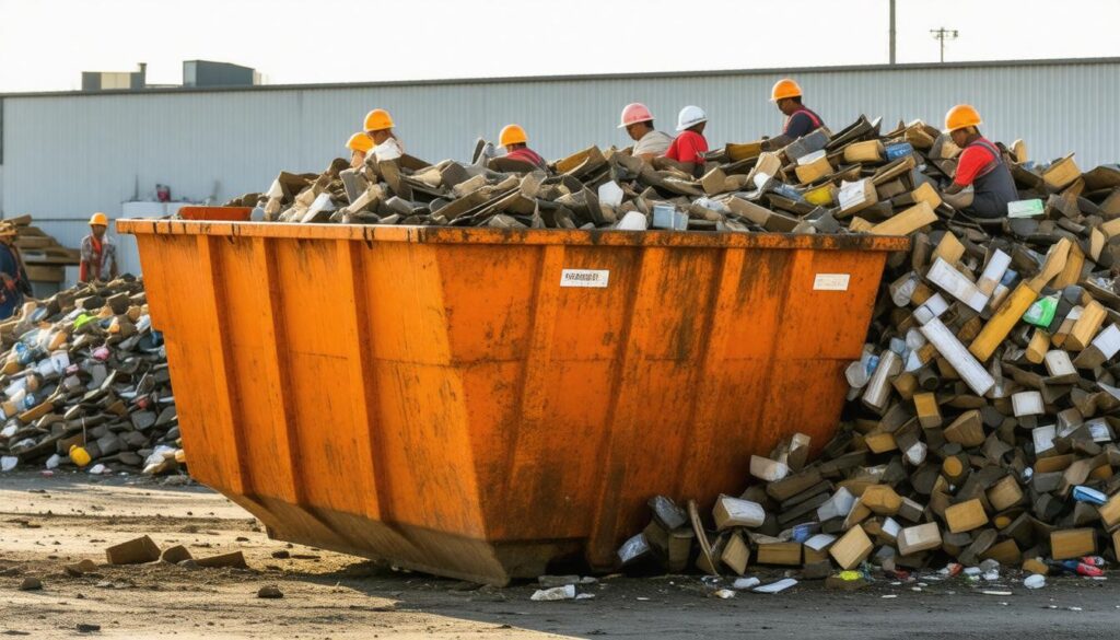 construction dumpster